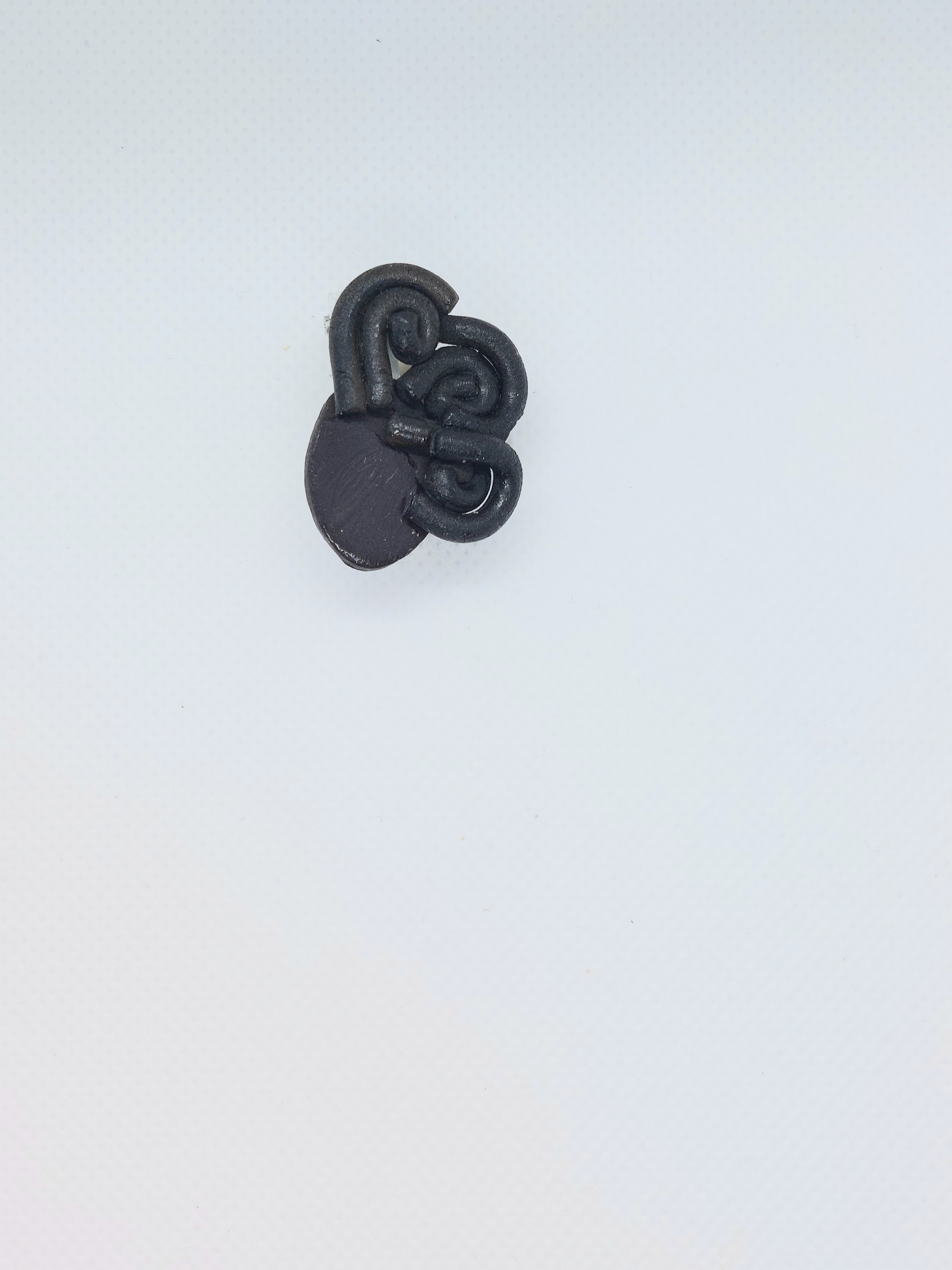 Licorice Brown Girl Pin
