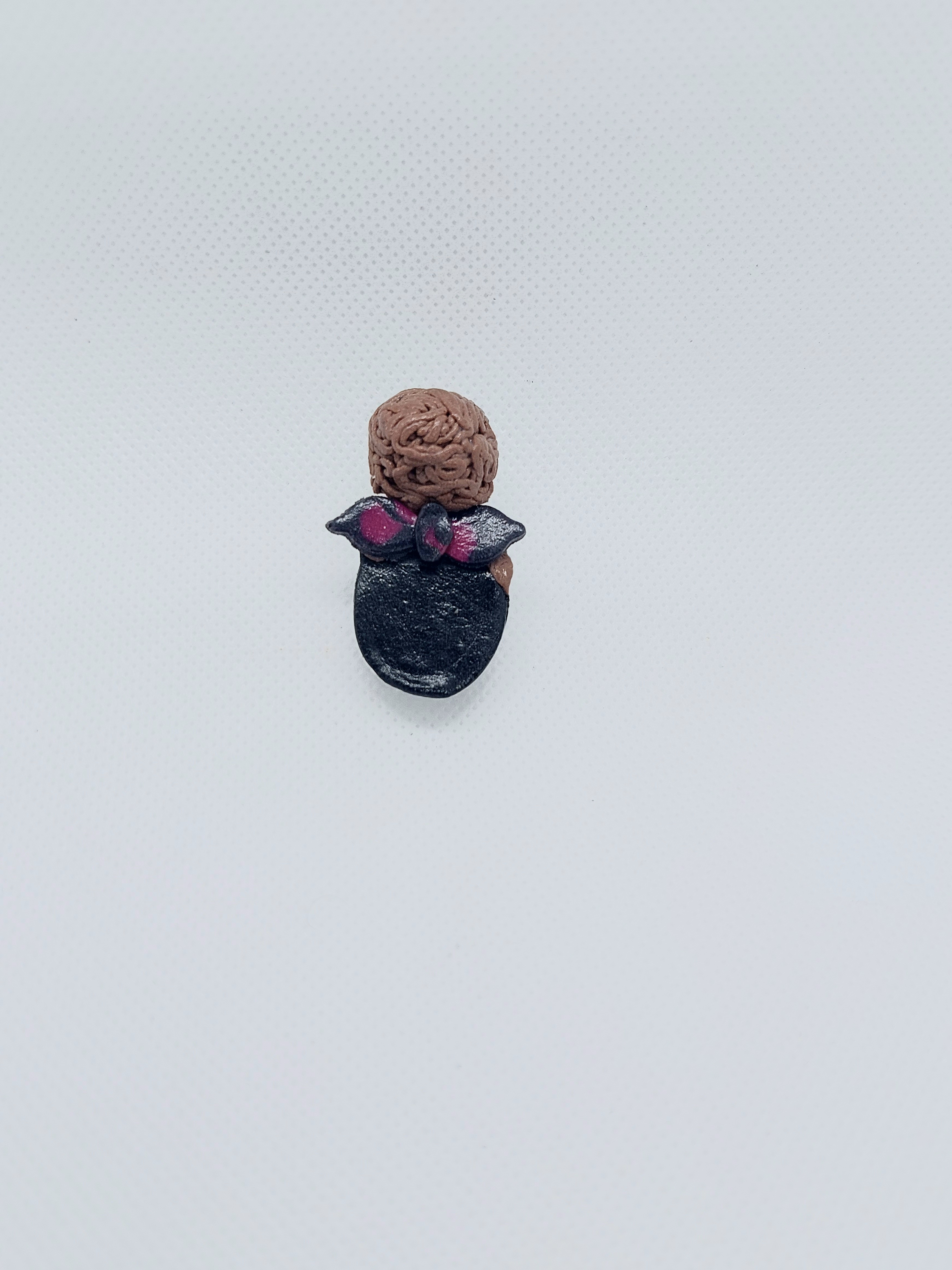 Unbowlievable Brown Girl Pin